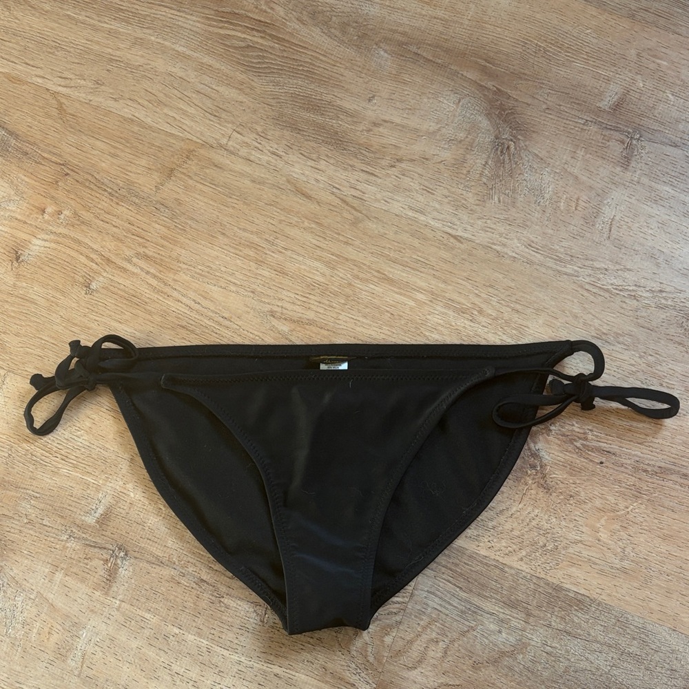 Old Navy Classic Black Bikini Tie Bottoms Women’s XS